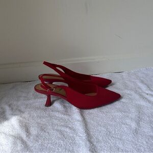 Kelly & Katie Red Slingback Heels